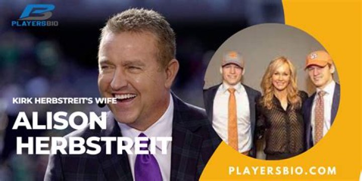 Kirk Herbstreit Wife [2023 Update]: Alison Butler ·