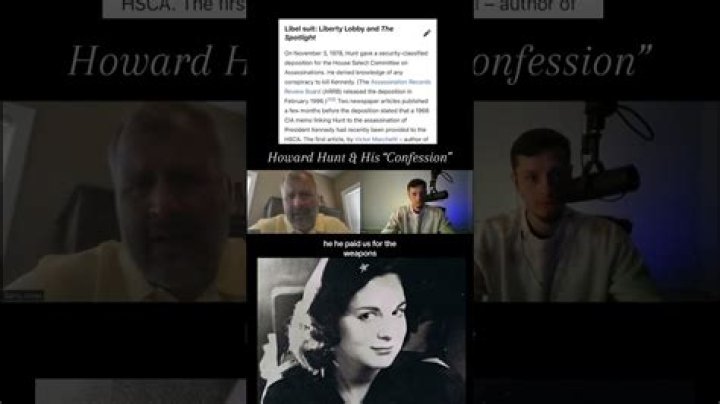 Son of E. Howard Hunt