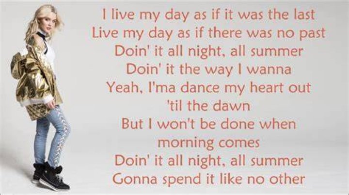 Zara Larsson Lush Life lyrics
